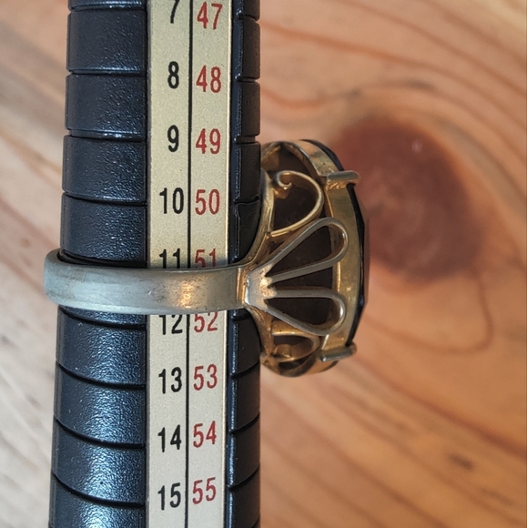 Vintage handcrafted statement ring - Picture 5 of 8